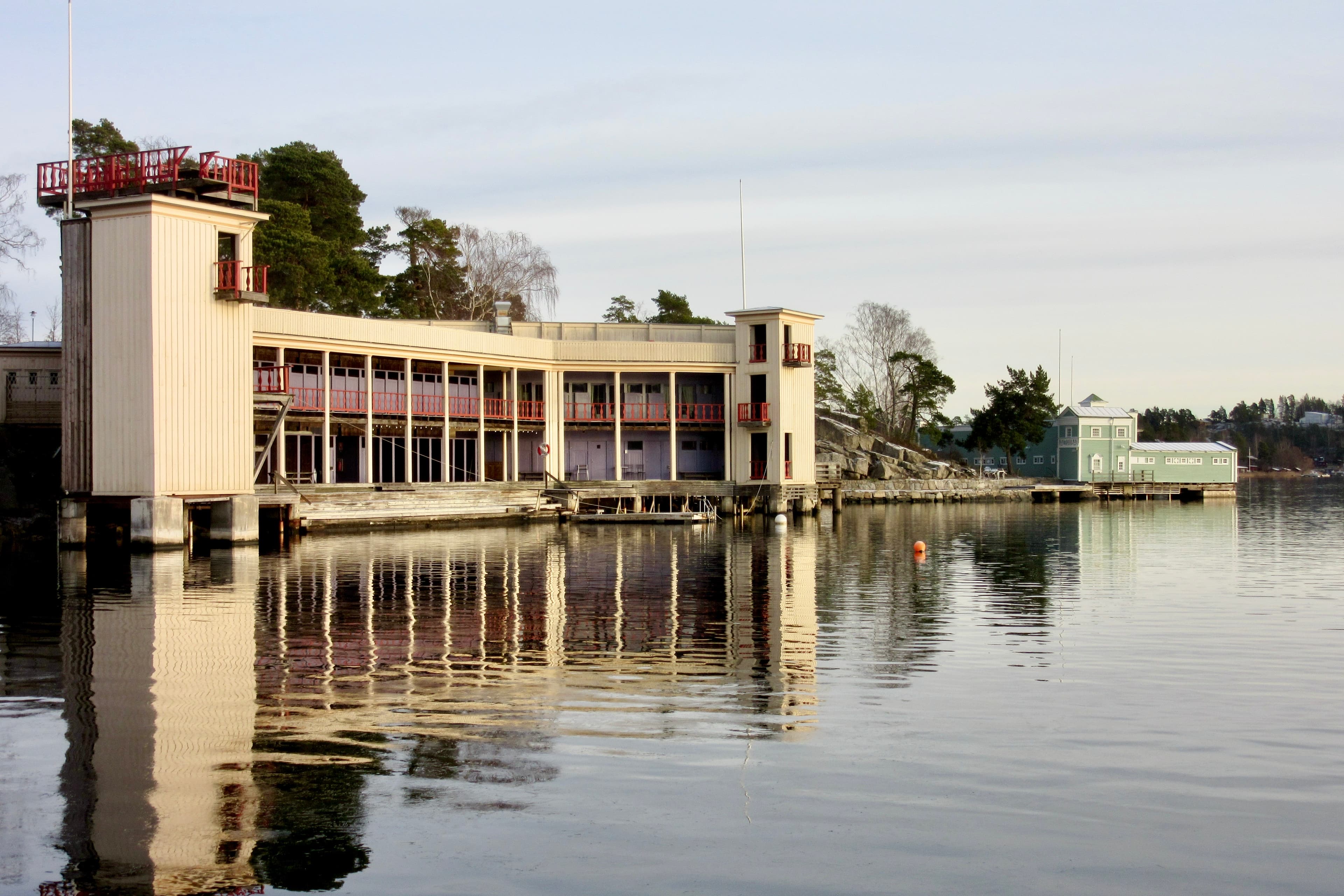 Saltsjöbadens Friluftsbad (Kallbadhus)