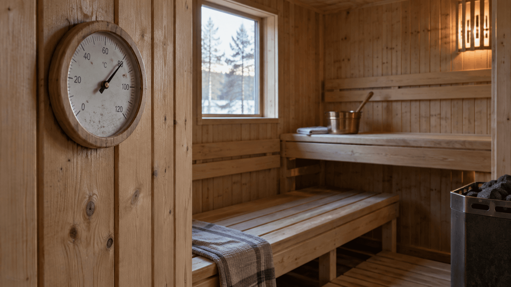 Vilken temperatur ska bastun ha? Därför är hetare inte självklart bättre